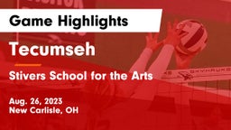 Tecumseh  vs Stivers School for the Arts  Game Highlights - Aug. 26, 2023