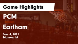 PCM  vs Earlham  Game Highlights - Jan. 4, 2021