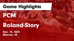 PCM  vs Roland-Story  Game Highlights - Dec. 15, 2023