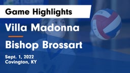 Villa Madonna  vs Bishop Brossart  Game Highlights - Sept. 1, 2022