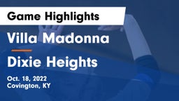Villa Madonna  vs Dixie Heights  Game Highlights - Oct. 18, 2022