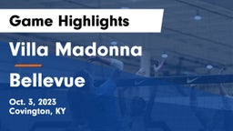 Villa Madonna  vs Bellevue Game Highlights - Oct. 3, 2023