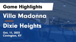 Villa Madonna  vs Dixie Heights  Game Highlights - Oct. 11, 2023