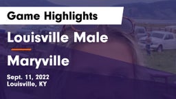 Louisville Male  vs Maryville  Game Highlights - Sept. 11, 2022