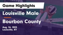 Louisville Male  vs Bourbon County  Game Highlights - Aug. 26, 2023