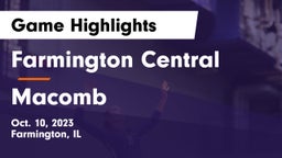 Farmington Central  vs Macomb  Game Highlights - Oct. 10, 2023