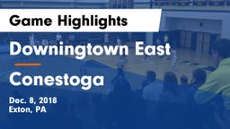 Downingtown East  vs Conestoga  Game Highlights - Dec. 8, 2018