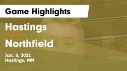 Hastings  vs Northfield  Game Highlights - Jan. 8, 2022