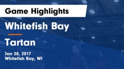 Whitefish Bay  vs Tartan  Game Highlights - Jan 28, 2017