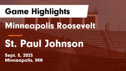 Minneapolis Roosevelt  vs St. Paul Johnson Game Highlights - Sept. 5, 2023