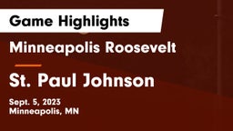 Minneapolis Roosevelt  vs St. Paul Johnson  Game Highlights - Sept. 5, 2023