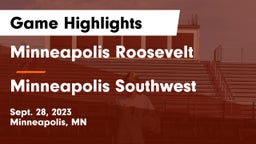 Minneapolis Roosevelt  vs Minneapolis Southwest  Game Highlights - Sept. 28, 2023