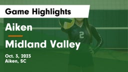 Aiken  vs Midland Valley  Game Highlights - Oct. 3, 2023