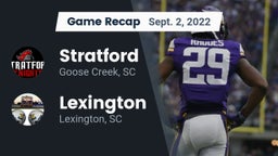 Recap: Stratford  vs. Lexington  2022