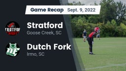 Recap: Stratford  vs. Dutch Fork  2022