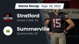 Recap: Stratford  vs. Summerville  2022