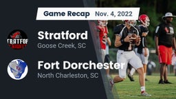 Recap: Stratford  vs. Fort Dorchester  2022