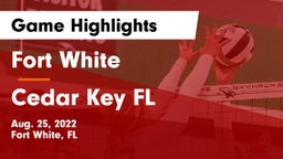 Fort White  vs Cedar Key FL Game Highlights - Aug. 25, 2022