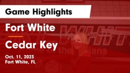 Fort White  vs Cedar Key  Game Highlights - Oct. 11, 2023