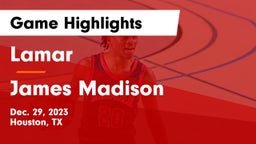 Lamar  vs James Madison  Game Highlights - Dec. 29, 2023