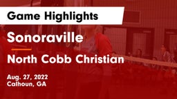 Sonoraville  vs North Cobb Christian  Game Highlights - Aug. 27, 2022
