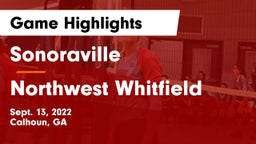 Sonoraville  vs Northwest Whitfield  Game Highlights - Sept. 13, 2022