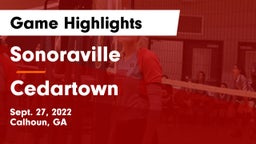 Sonoraville  vs Cedartown Game Highlights - Sept. 27, 2022