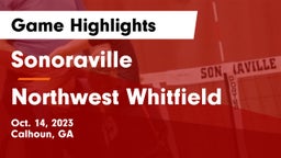 Sonoraville  vs Northwest Whitfield  Game Highlights - Oct. 14, 2023