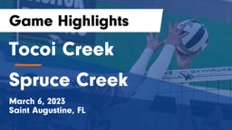 Tocoi Creek  vs Spruce Creek  Game Highlights - March 6, 2023