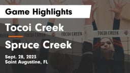 Tocoi Creek  vs Spruce Creek  Game Highlights - Sept. 28, 2023