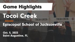 Tocoi Creek  vs Episcopal School of Jacksonville Game Highlights - Oct. 5, 2023