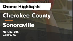 Cherokee County  vs Sonoraville  Game Highlights - Nov. 20, 2017
