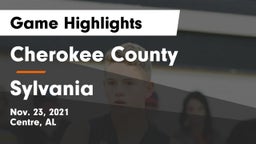 Cherokee County  vs Sylvania Game Highlights - Nov. 23, 2021