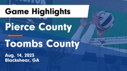 Pierce County  vs Toombs County  Game Highlights - Aug. 14, 2023