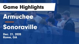 Armuchee  vs Sonoraville  Game Highlights - Dec. 21, 2020