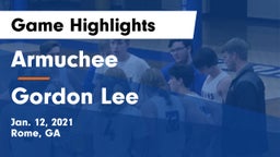 Armuchee  vs Gordon Lee  Game Highlights - Jan. 12, 2021