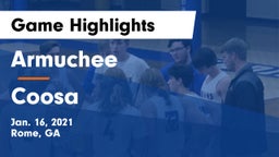 Armuchee  vs Coosa  Game Highlights - Jan. 16, 2021