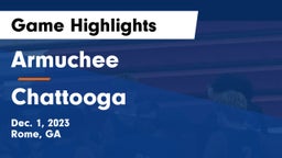 Armuchee  vs Chattooga  Game Highlights - Dec. 1, 2023