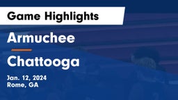 Armuchee  vs Chattooga  Game Highlights - Jan. 12, 2024