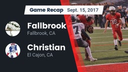 Recap: Fallbrook  vs. Christian  2017