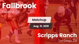 Matchup: Fallbrook High vs. Scripps Ranch  2018