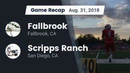 Recap: Fallbrook  vs. Scripps Ranch  2018