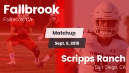 Matchup: Fallbrook High vs. Scripps Ranch  2019