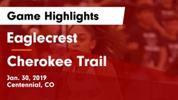 Eaglecrest  vs Cherokee Trail  Game Highlights - Jan. 30, 2019