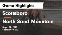 Scottsboro  vs North Sand Mountain  Game Highlights - Sept. 22, 2022