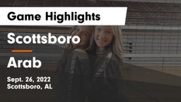 Scottsboro  vs Arab  Game Highlights - Sept. 26, 2022