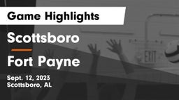 Scottsboro  vs Fort Payne  Game Highlights - Sept. 12, 2023