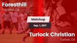 Matchup: Foresthill High vs. Turlock Christian  2017