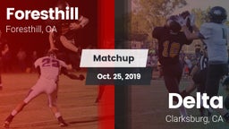 Matchup: Foresthill High vs. Delta  2019