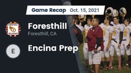 Recap: Foresthill  vs. Encina Prep 2021